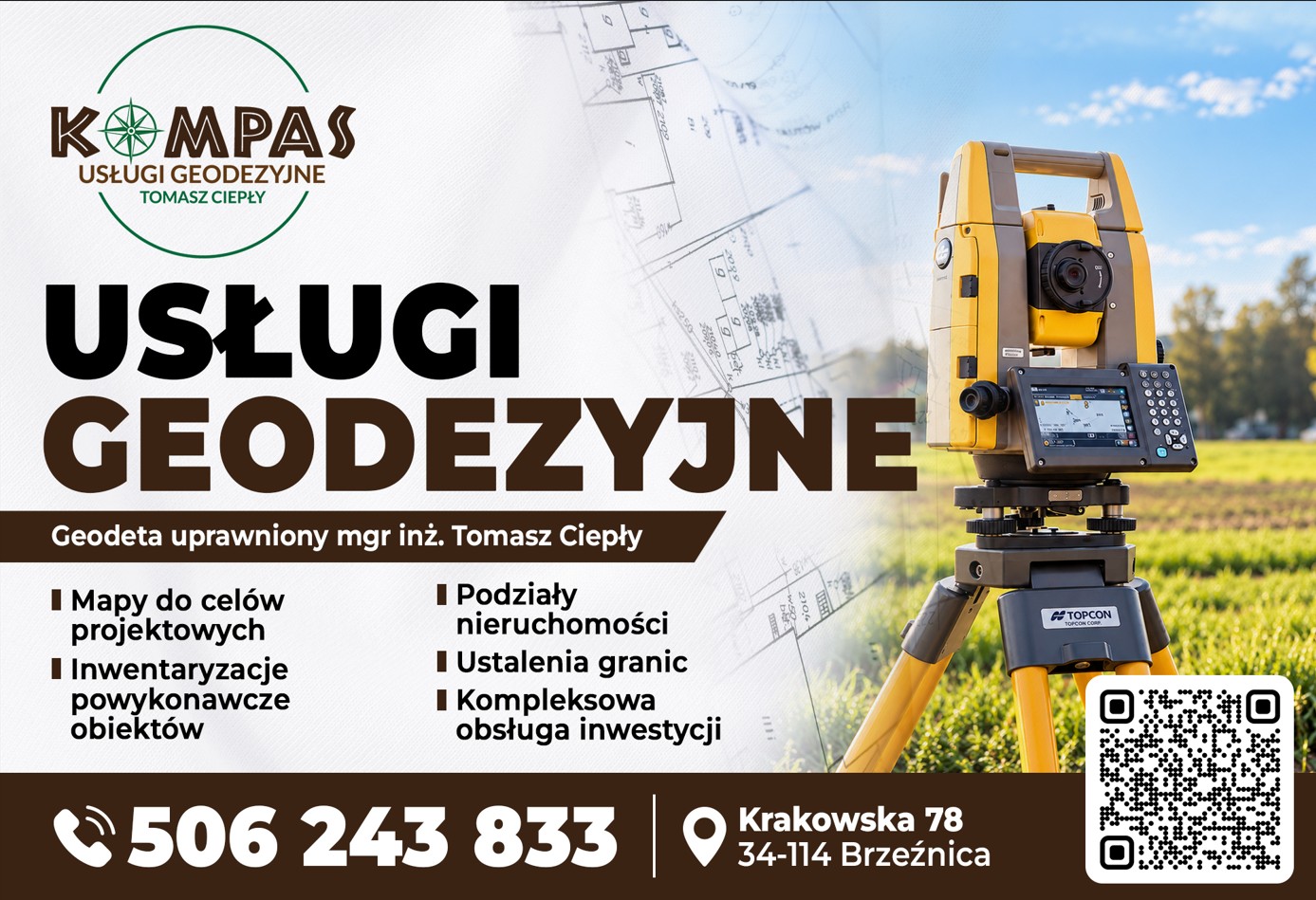 mapa do celów projektowych SKAWINA